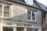 DJ Sports Painted Shop Front